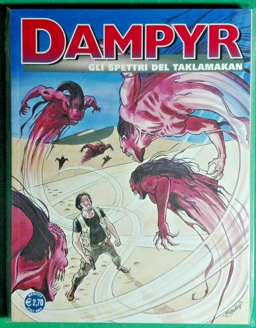FUMETTO BONELLI DAMPYR-GLI SPETTRI DEL TAKLAMAKAN -N.102-NEW-EDICOLA-RIF.3722