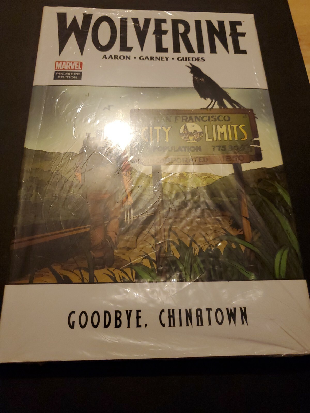 Wolverine: Goodbye, Chinatown di Aaron Marvel Comics copertina rigida nuovo sigillato A3