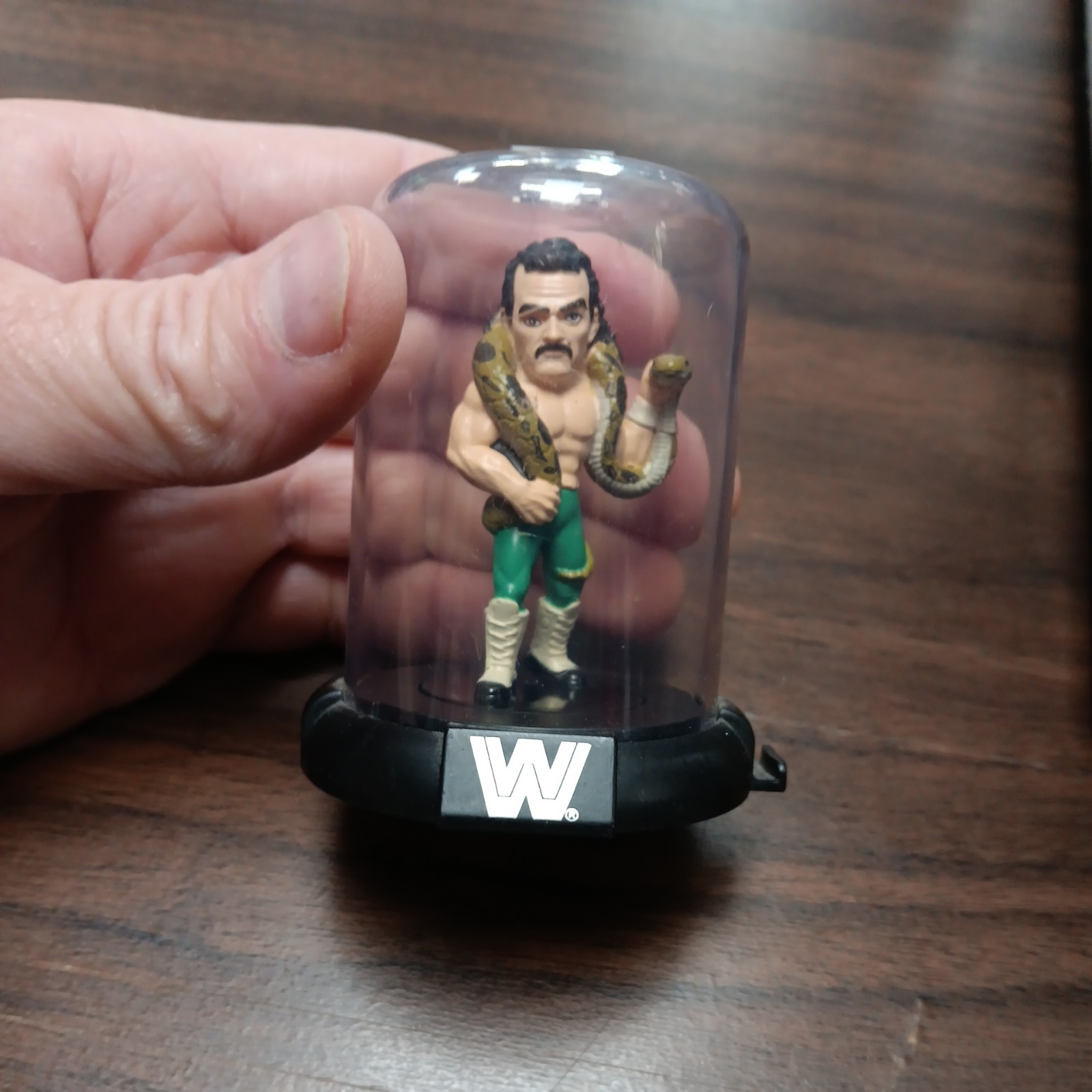 2018 WWE~Jake The Snake Roberts~Legends Domez Figure~Zag Toys