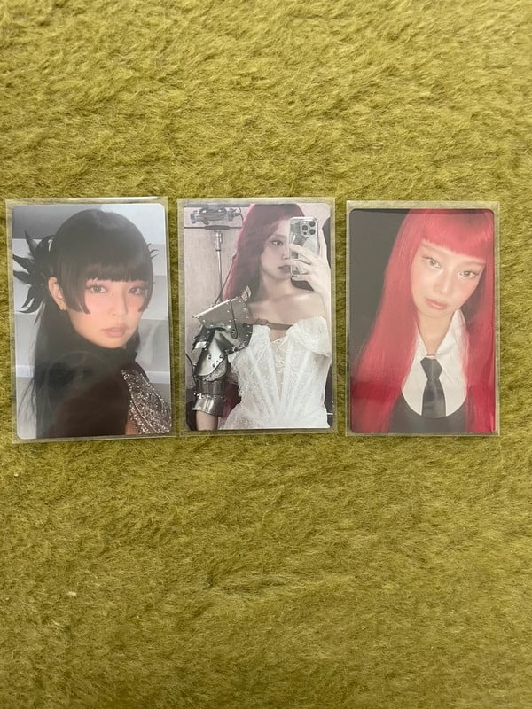 Jennie photocards Ruby
