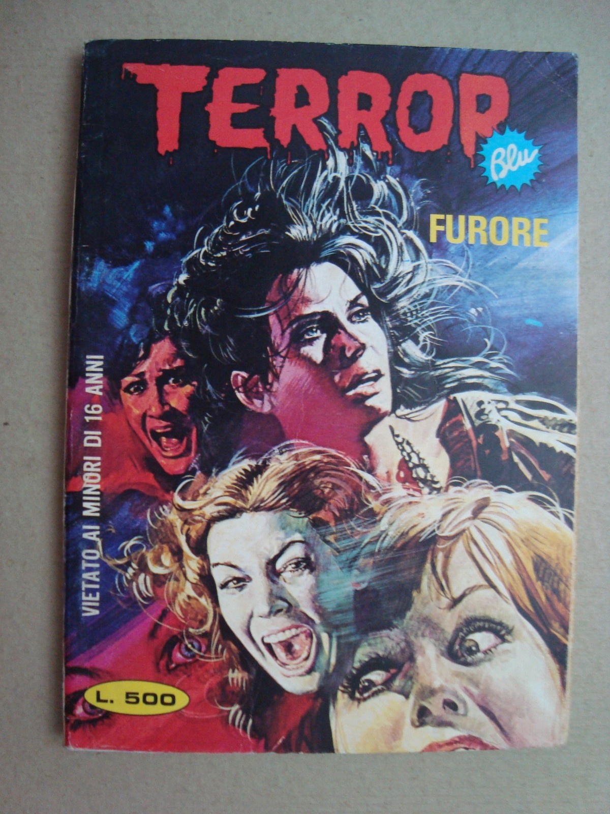 terror blu n° 93 ed.ediperiodici 1980