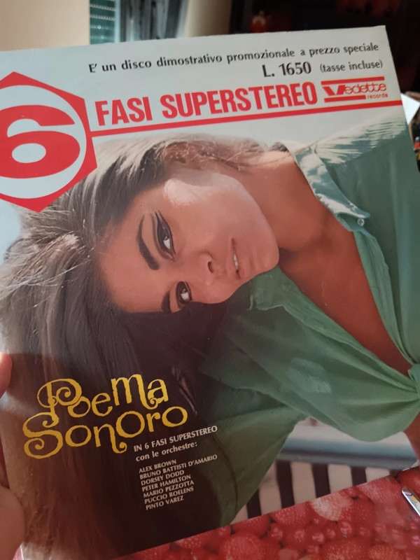 Vinile "Fasi Superstereo" - Cinema D'Oro - Ottime Condizioni (Raro)