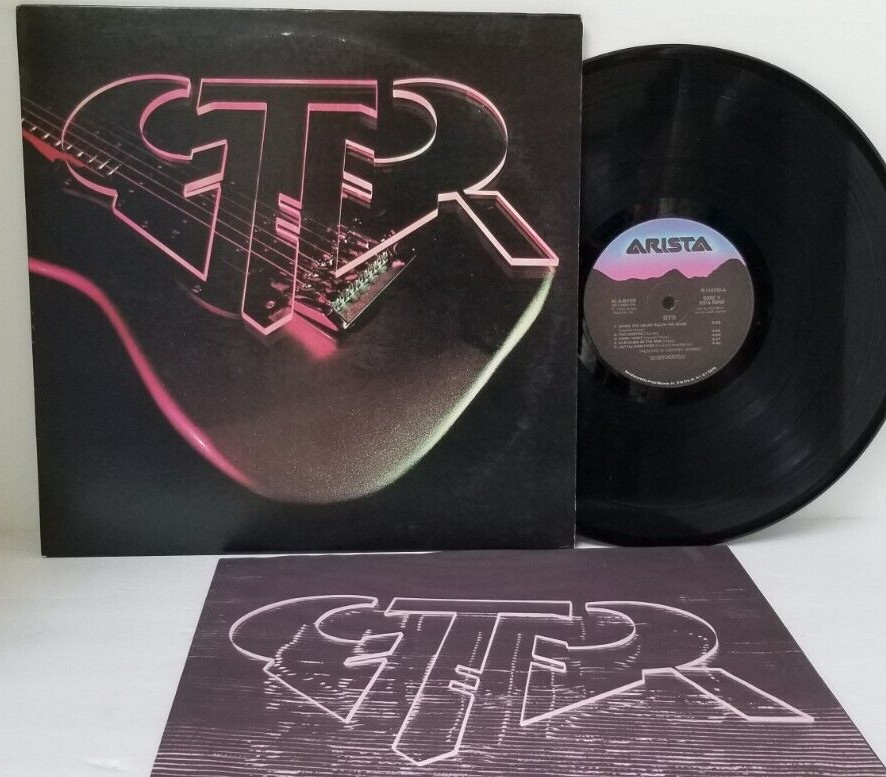 GTR - Self Titled 1986 LP Steve Jacket & Howe ARISTA AL8 8400 - Tested EX  *R8