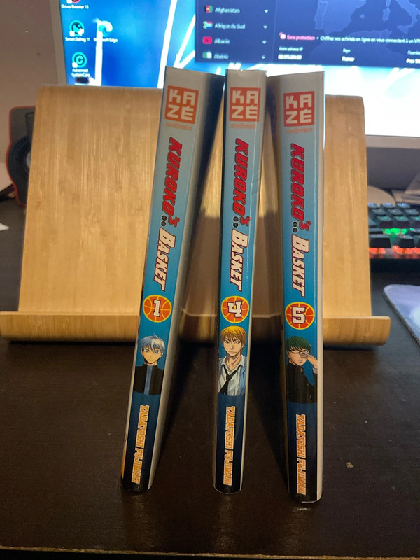 Manga lot kuroko’s basket T1,4,5