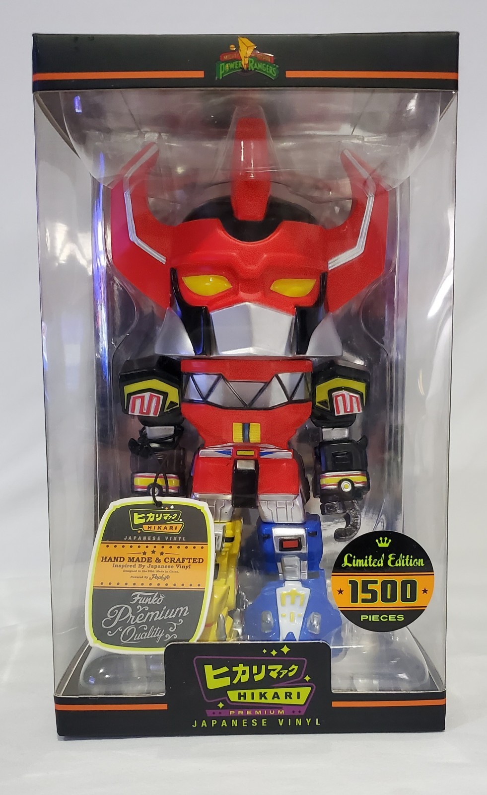 Funko Hikari Mighty Morphin' Power Rangers MEGAZORD Limited Edition OF 1500 JAO1