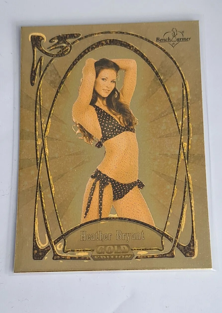 Heather Bryant Bench Warmer 2007 Gold Edition Carta Base 46