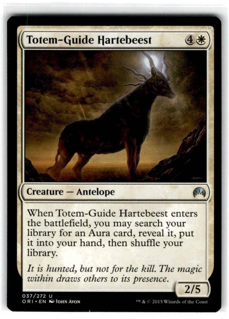 MTG: Magic The Gathering Totem-Guida Hardbeest giocato moderatamente non comune