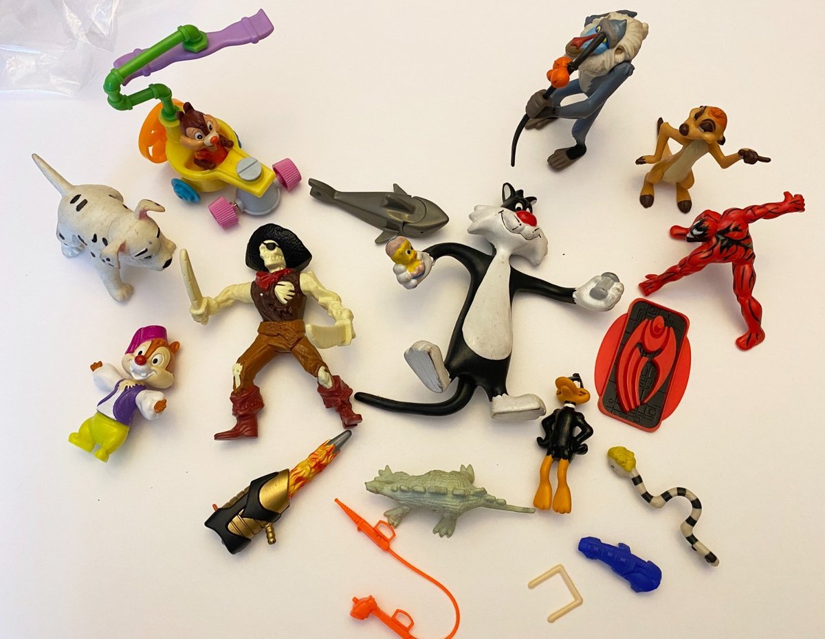 Misc. Action Figures, Sylvester, Spiderman, and more