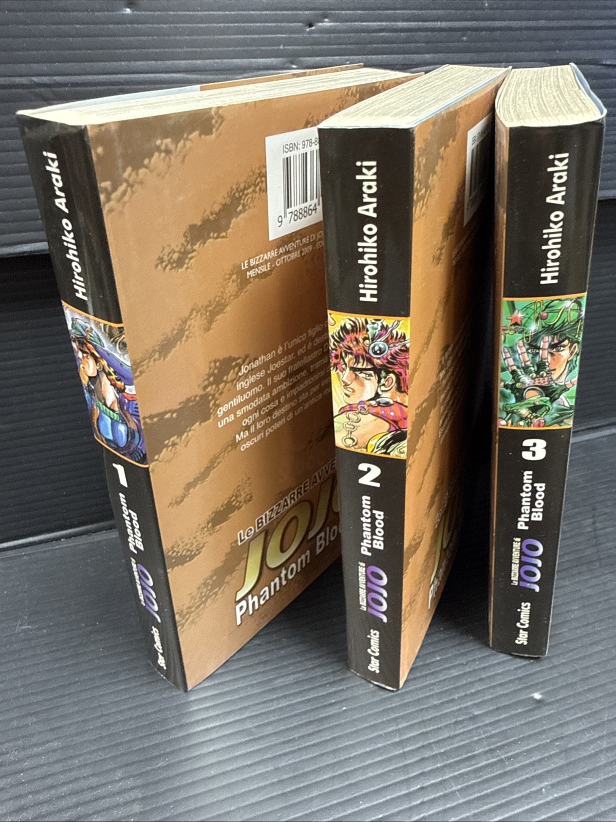 Le bizzarre avventure di JoJo Phantom Blood 1-3 Araki (Star Comics)