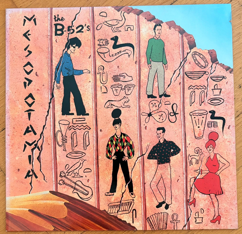 B52s- Mesopotamia 1982 Vintage Vinyl LP Schallplatte