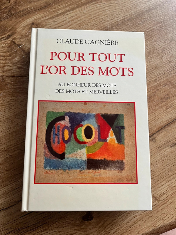 Livre, pour tout l’or des mots