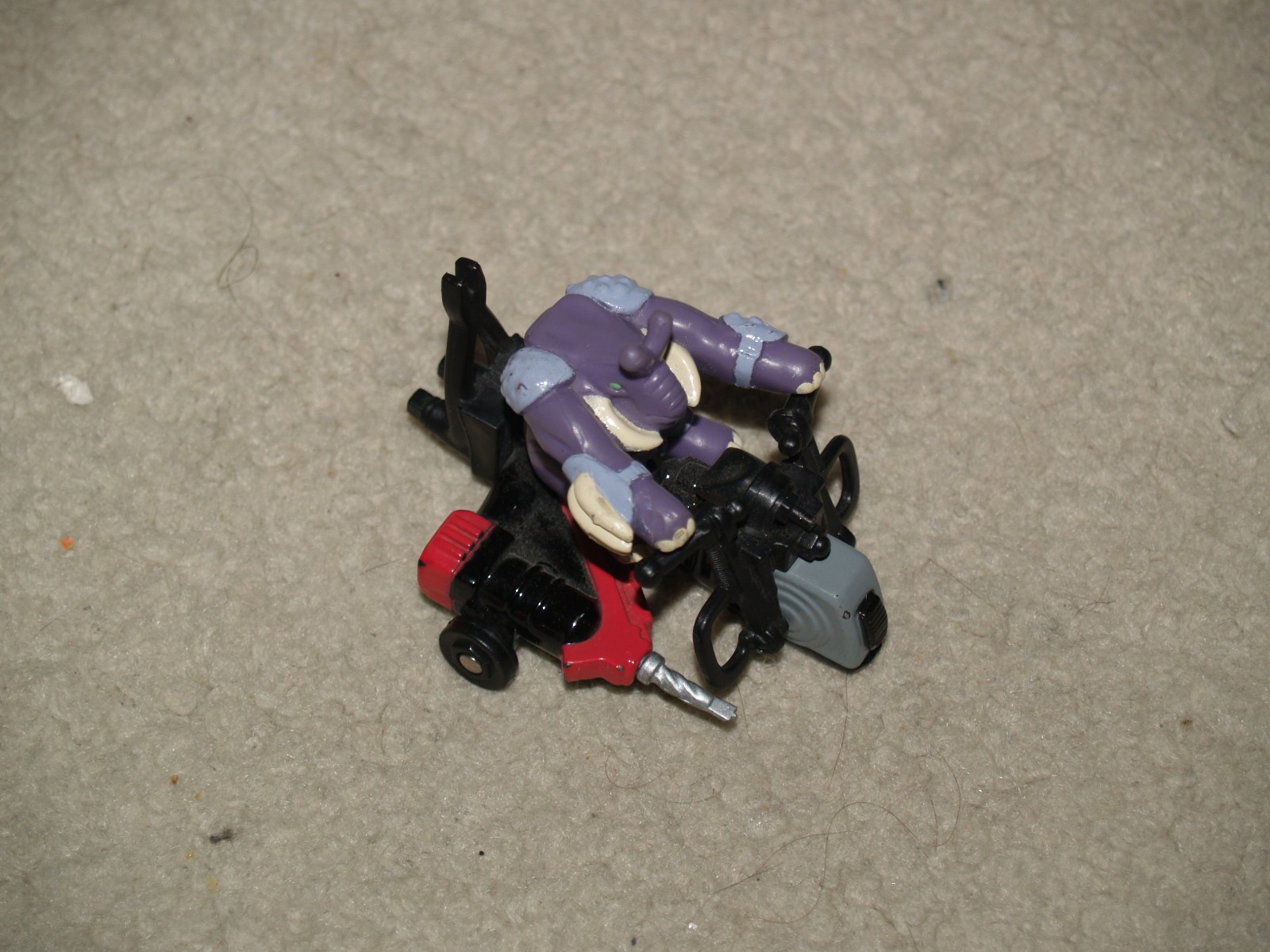 Small Soldiers 1998 Hasbro Dreamworks Die-Cast Power Drill Cycle with Punch-It