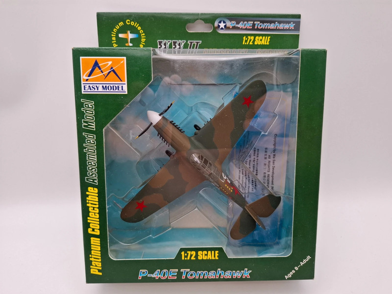 Easy model P40 E Tomahawk met doos