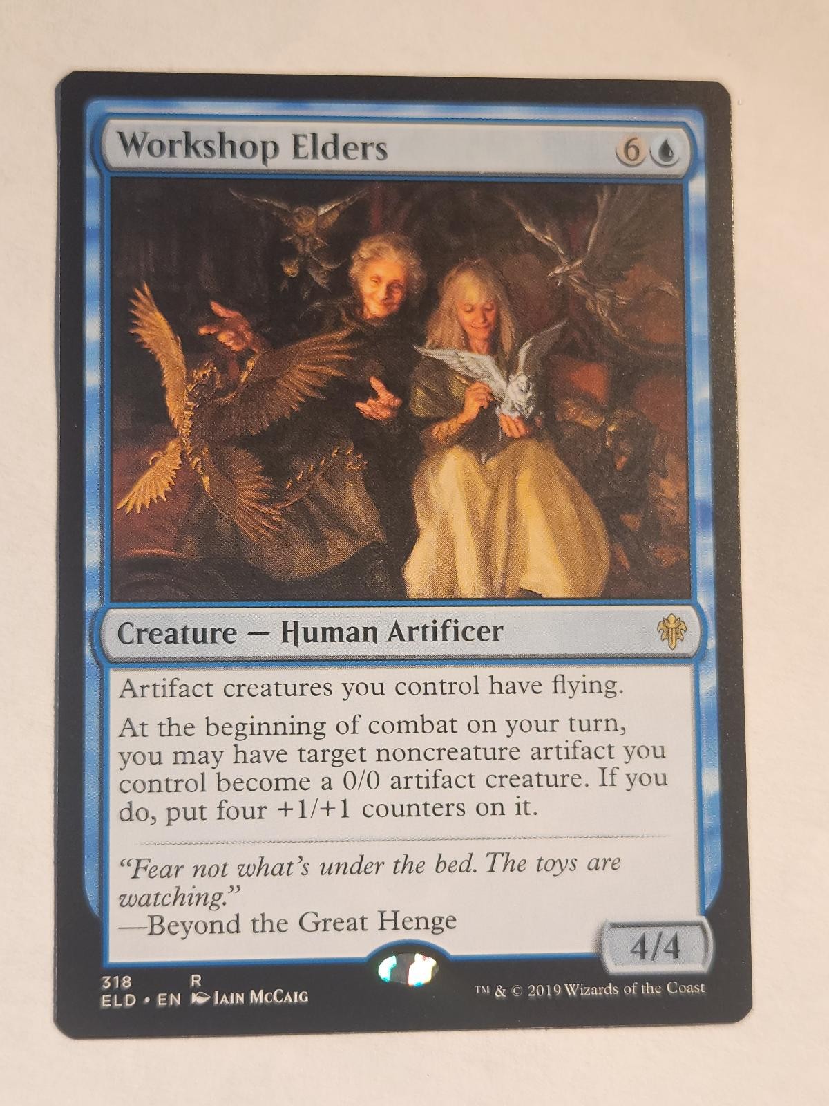 Workshop Elders 318 Trono di Eldraine Magic: The Gathering Raro LP