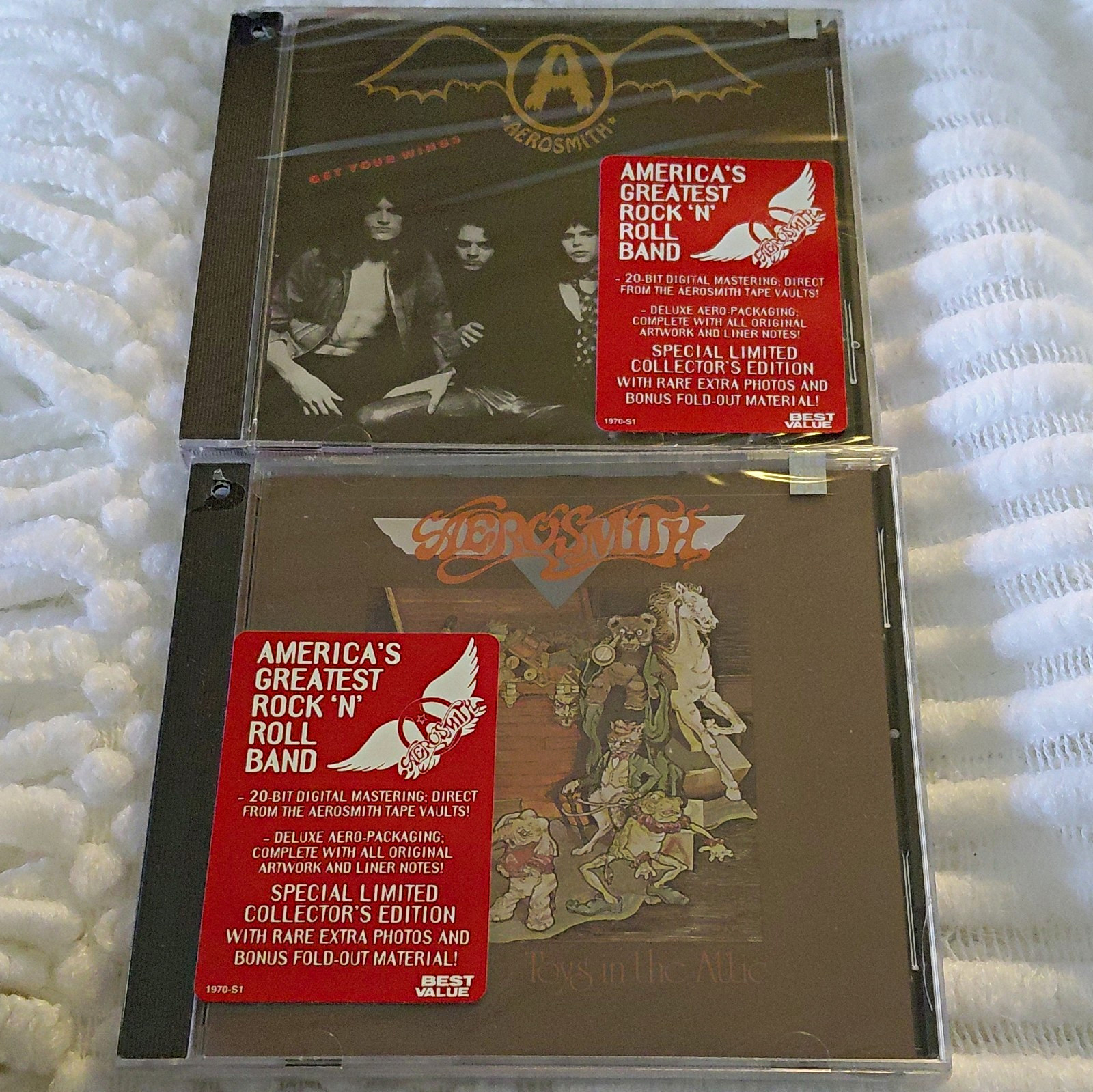 Aerosmith Toys in the Attic Special Limited Collector's Edition 20-bit CD 1993