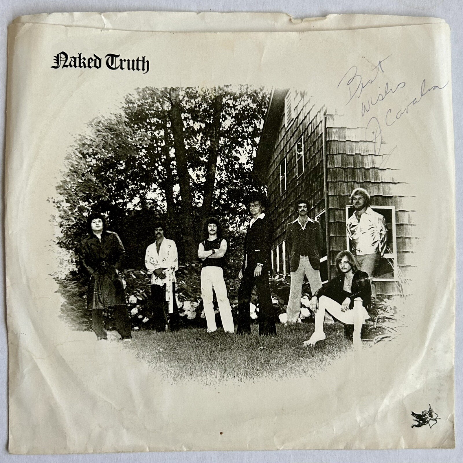 Naked Truth - I Just Wanna Be Free / Together Again 7” 45 Private Press Signed