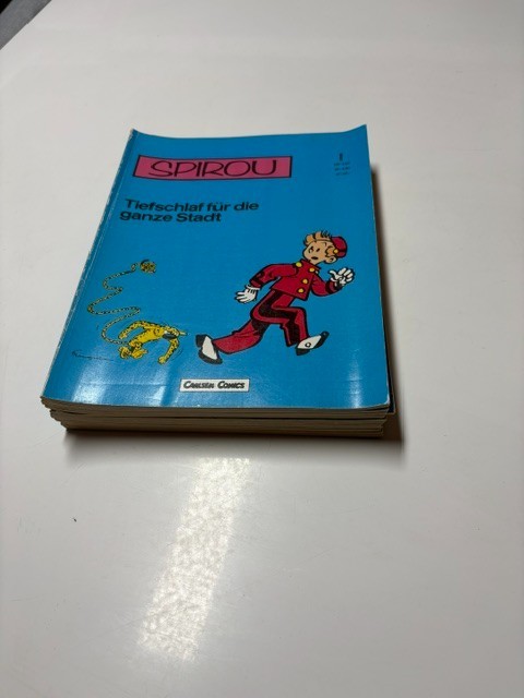 Lotto 11 album Spirou 1 - 11 Carlsen Editore