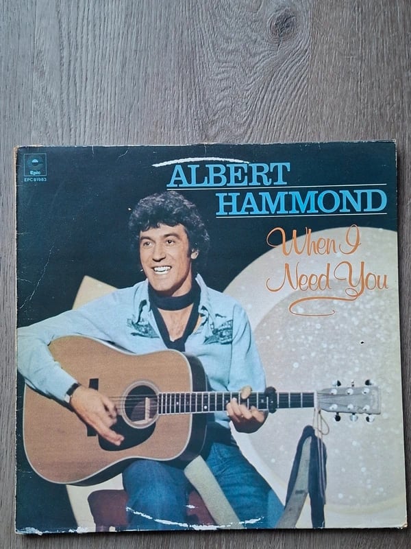Albert Hammond: When I Need You Vinyl (LP) 1976