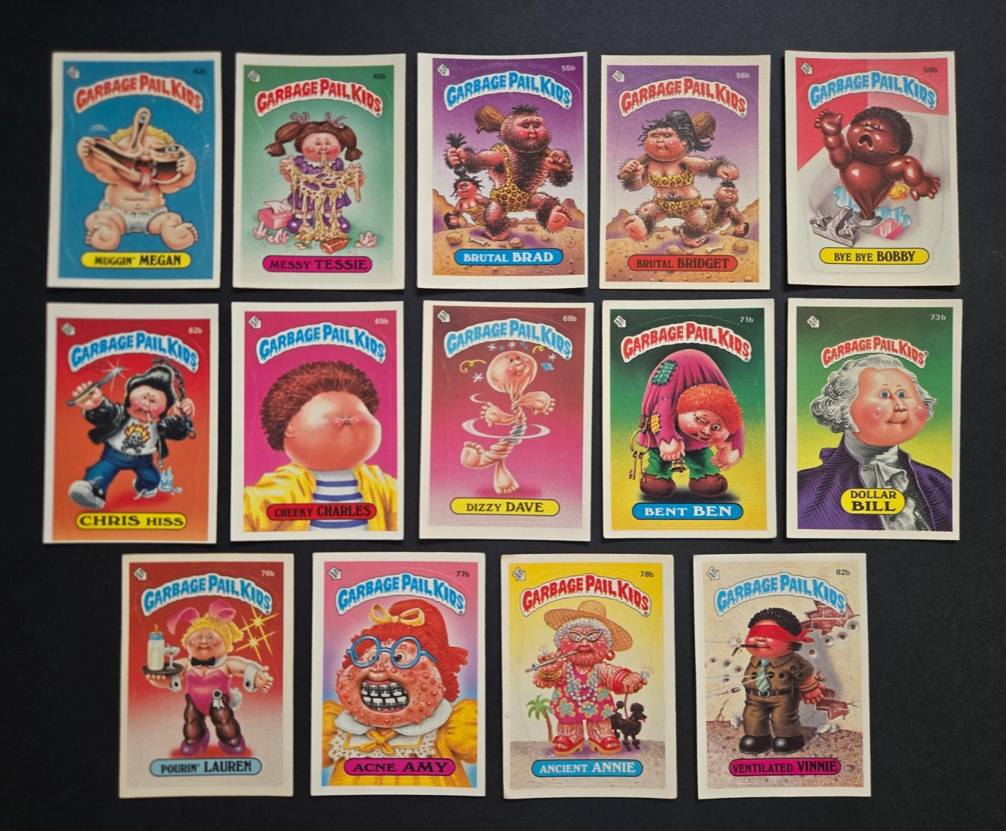 1985 Topps Garbage Pail Kids Series 2 OS2 Lot of 14 EX/NM Cards