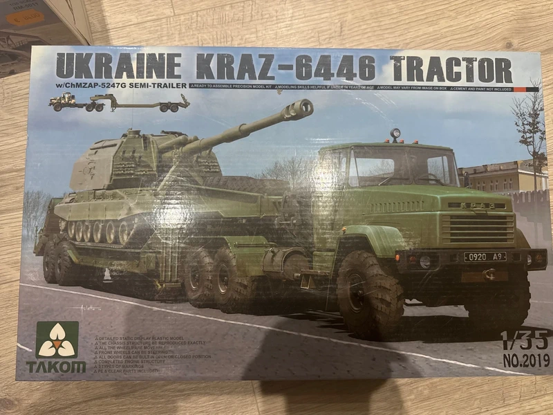 Ukraine kraz-6446 takom 1/35