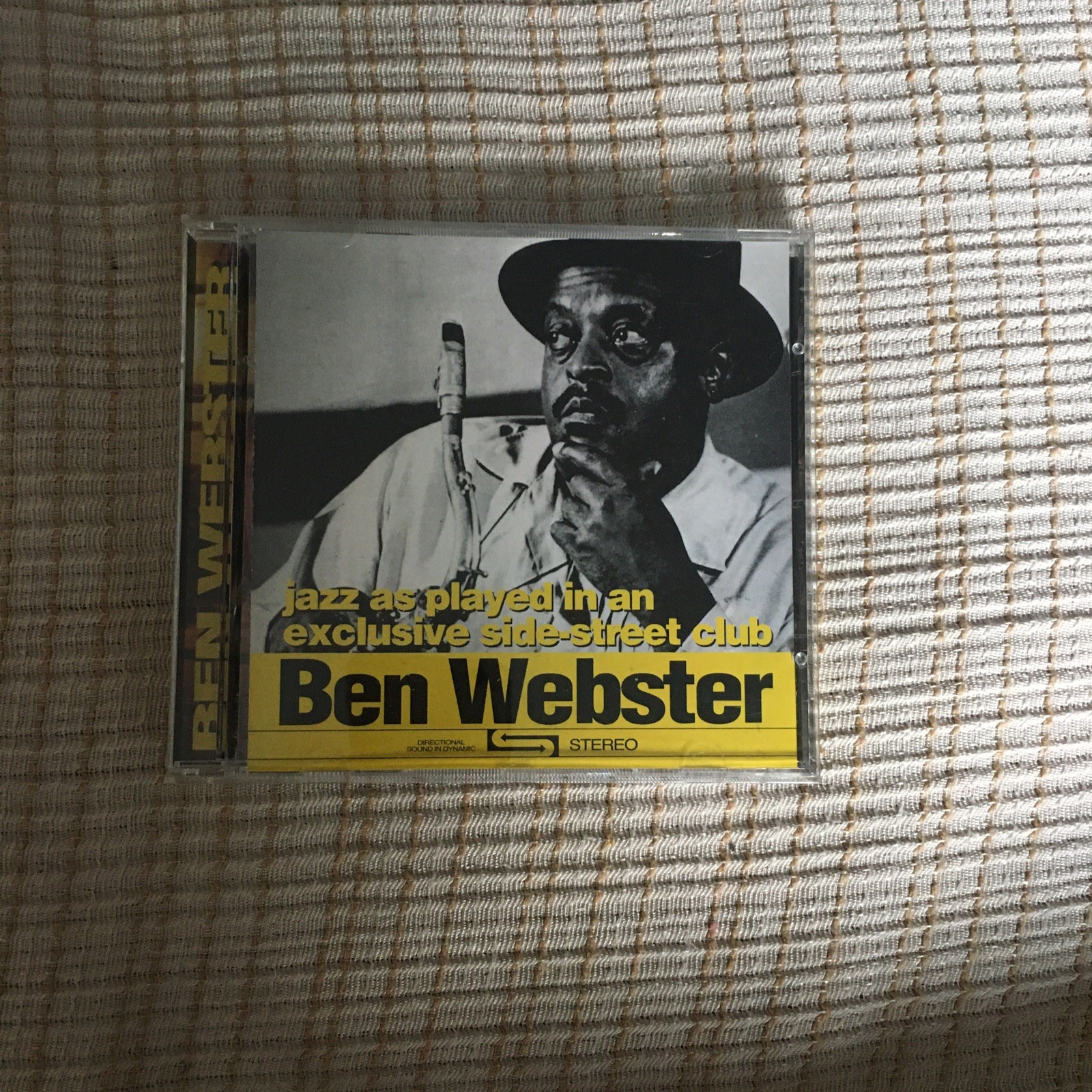 Ben Webster - Jazz As Played In Exclusive Side-street Club Cd Cat JLCD61013