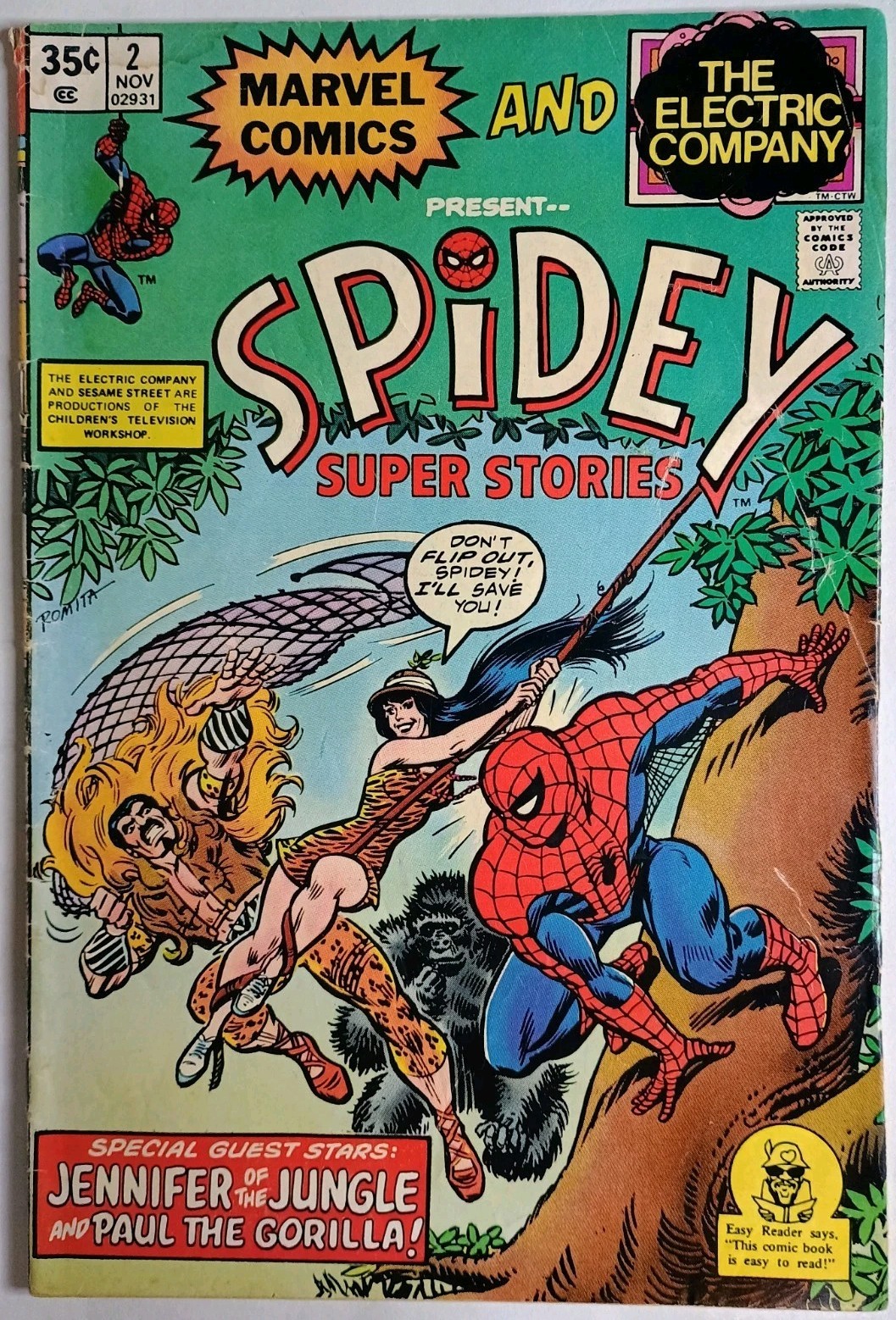 Marvel Comics Spidey Super Stories #2 FN 6.0