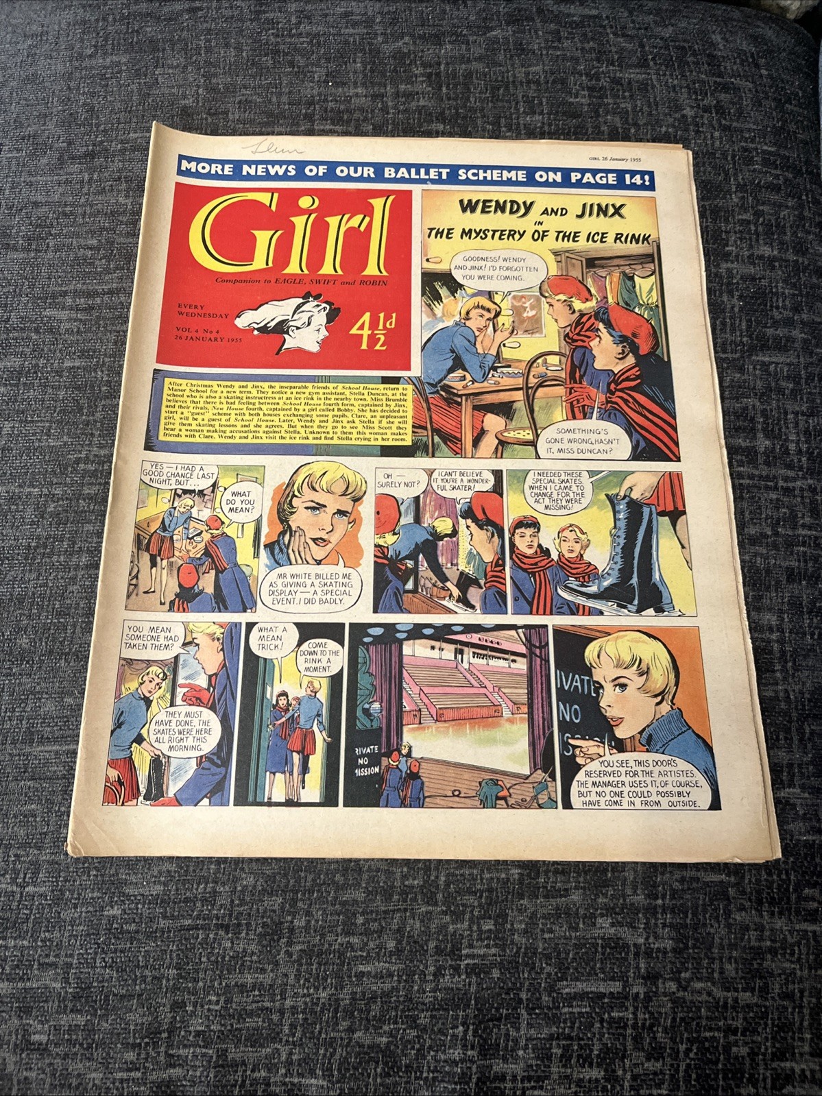 Girl Comic - Vol 4 No 4 - 26 January 1955