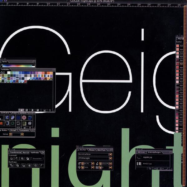 Geiger Night Vinile Single 12 Pollici 45 U/min Firm 17 EX (2006)