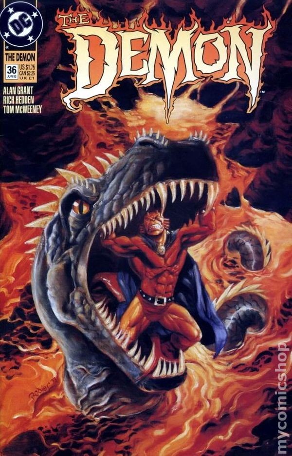 Demone #36 VG 1993 immagine stock basso grado
