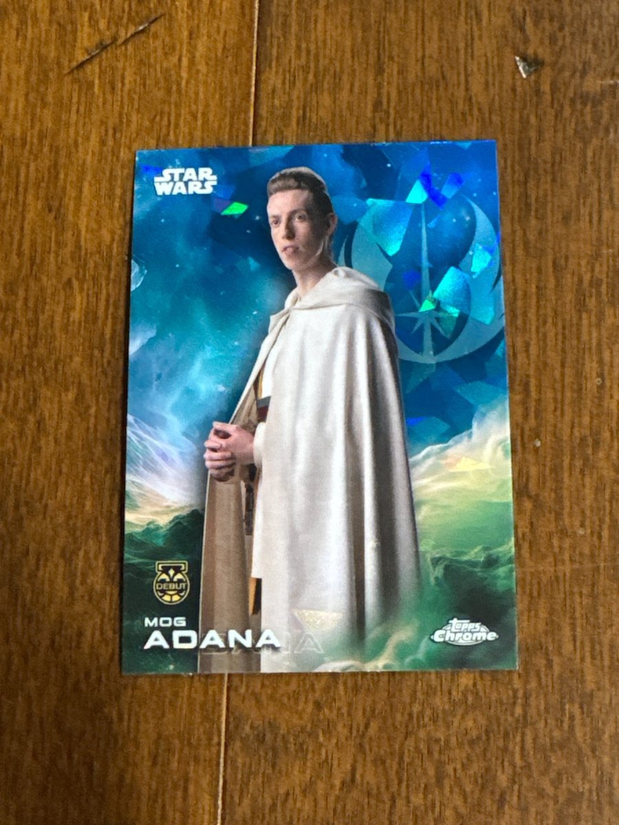 2025 Topps Chrome Star Wars Zaffiro Mog Adana #92