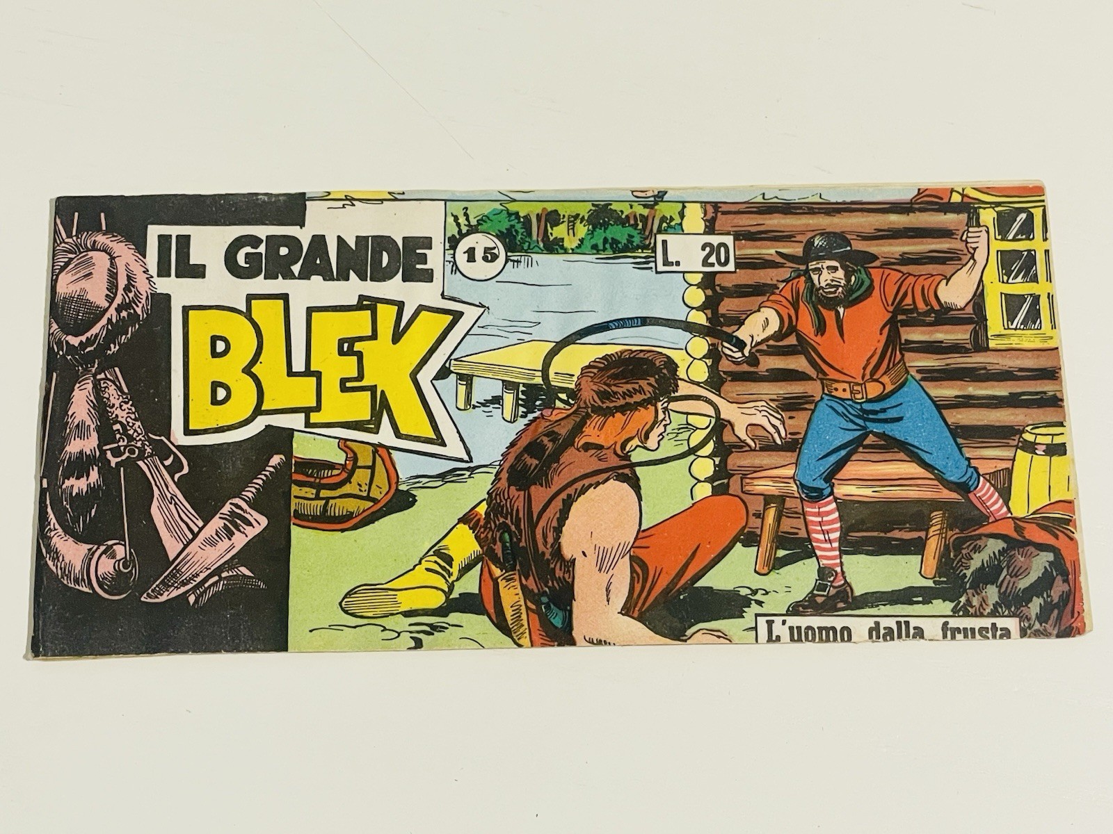 Blek Striscia III Terza serie n.15 Dardo originale ottima