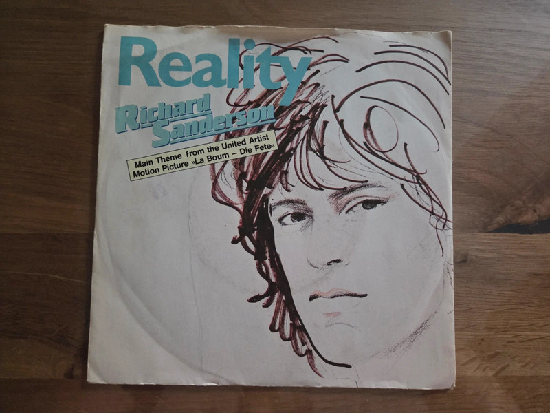 7" Vinyl LP Schallplatte Single Richard Sanderson Reality Paul Hudson I can't swim