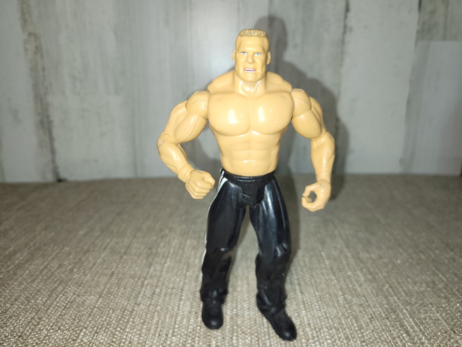 WWE JAKKS Brock Lesner Wrestling Figurina WWF UFC MMA Modellino Vintage