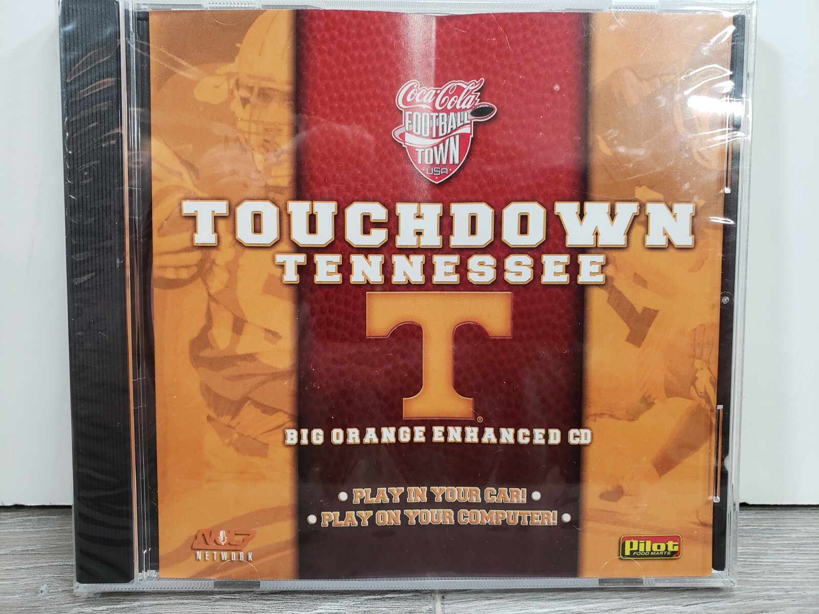 NEW TOUCHDOWN TENNESSEE BIG ORANGE ENHANCED CD COCA-COLA PILOT AUDIO VIDEO 
