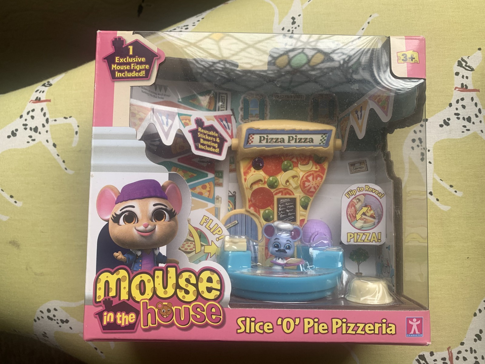 Opzioni Personaggio Mouse in Casa Fetta O Pie Pizzeria Playset Regi 3+