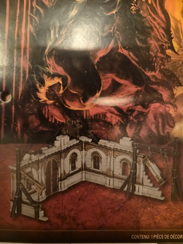 Warhammer AOS Maison en chantier decors