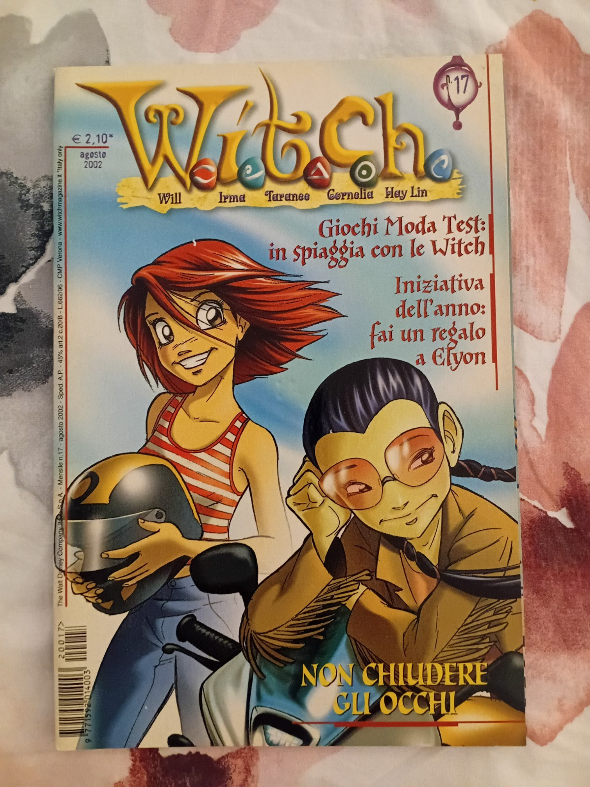 Witch W.i.t.c.h. fumetto numero 17 anno 2002