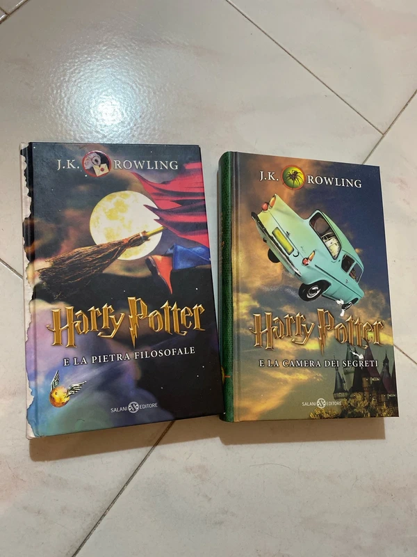Harry potter pietra filosofale e camera dei segreti