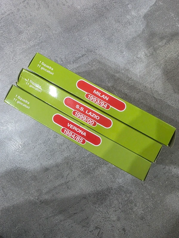 Subbuteo 3 box danneggiate