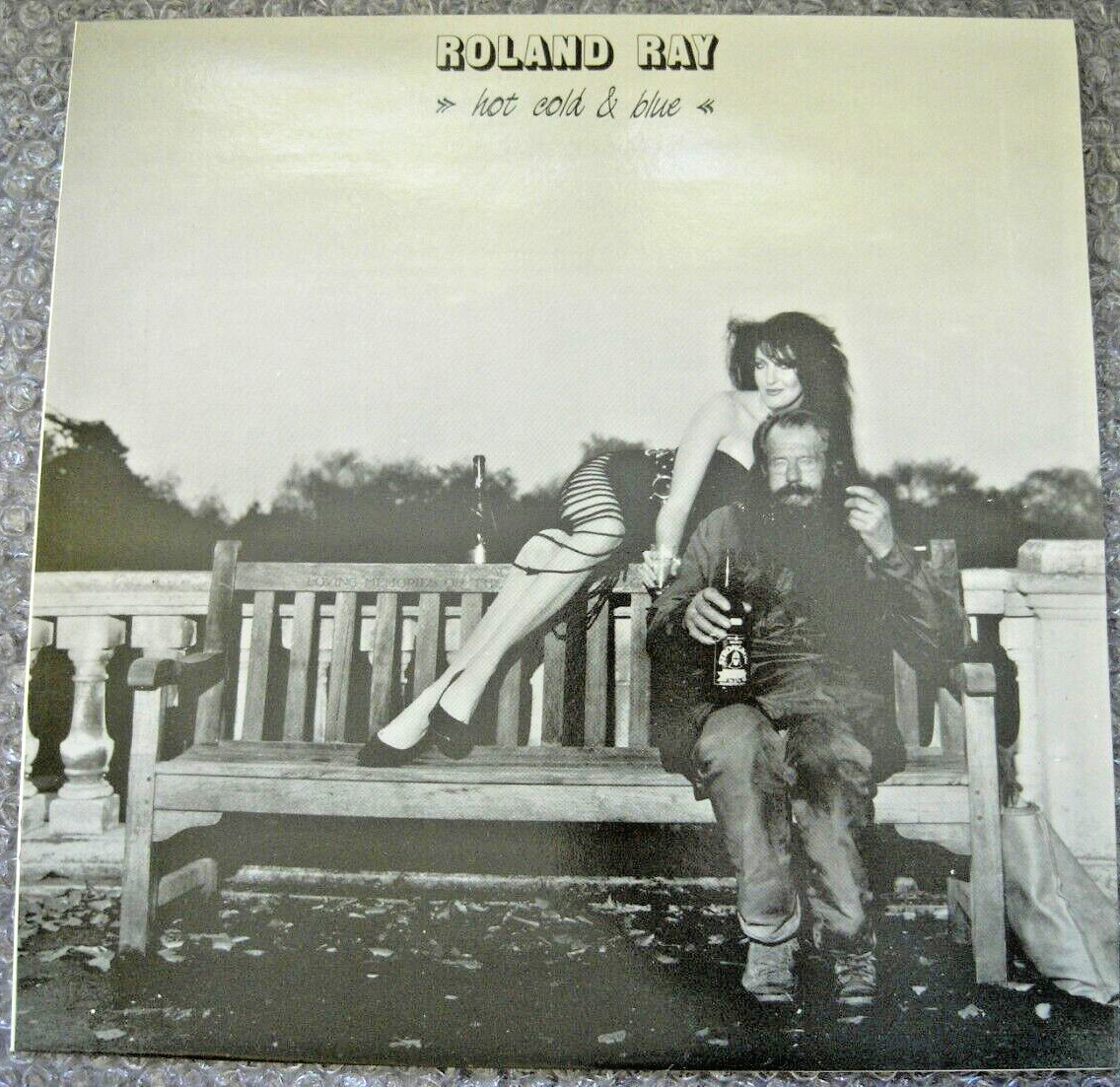 Roland Ray, HOT COLD & BLUE 1986 LP, Autographed, Old New Stock,Free UK Delivery