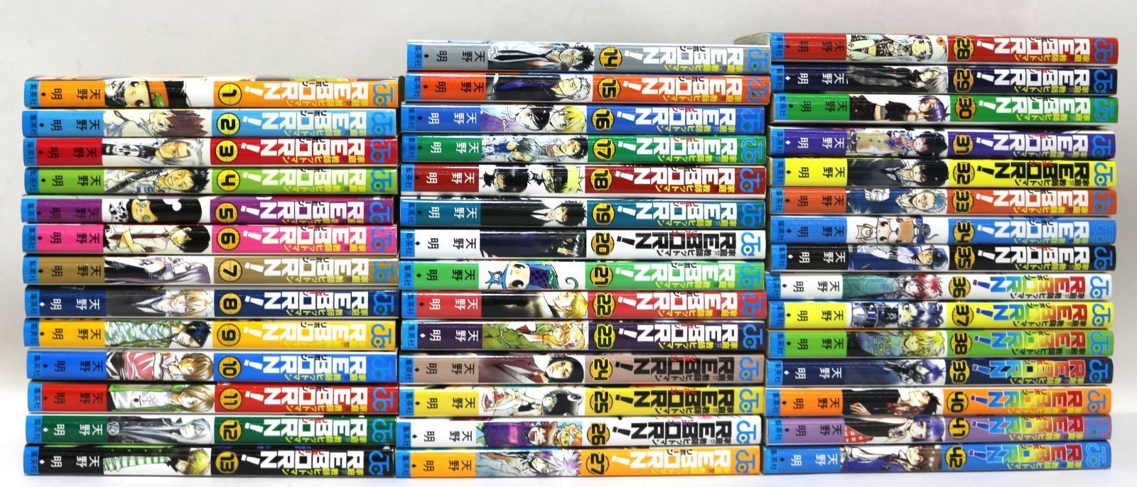 Katekyo Hitman Reborn Manga Set Completo Vol 1-42 Akira Amano Edizione...