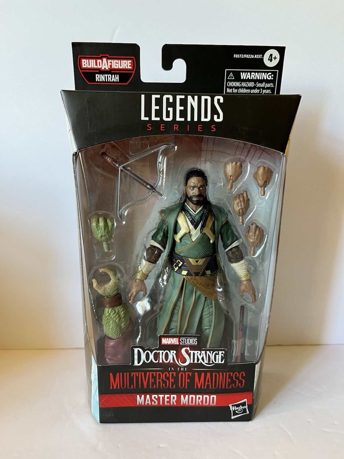Marvel Legends Master Mordo 6" Figura Dr Strange Multiverse Rintrah BAF Hasbro