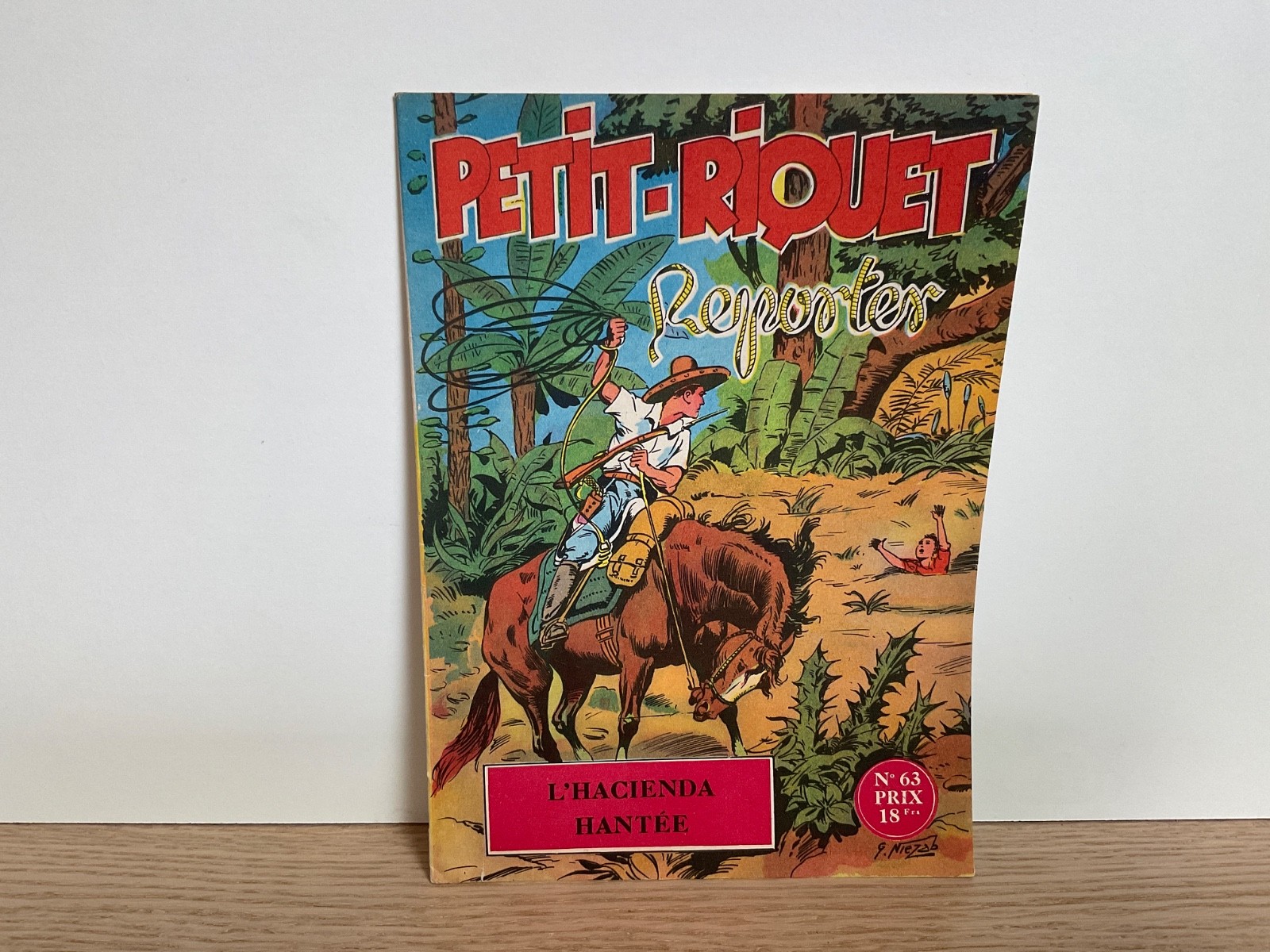 PETIT-RIQUET reporter n°63 NIEZAB. Récit complet 1950