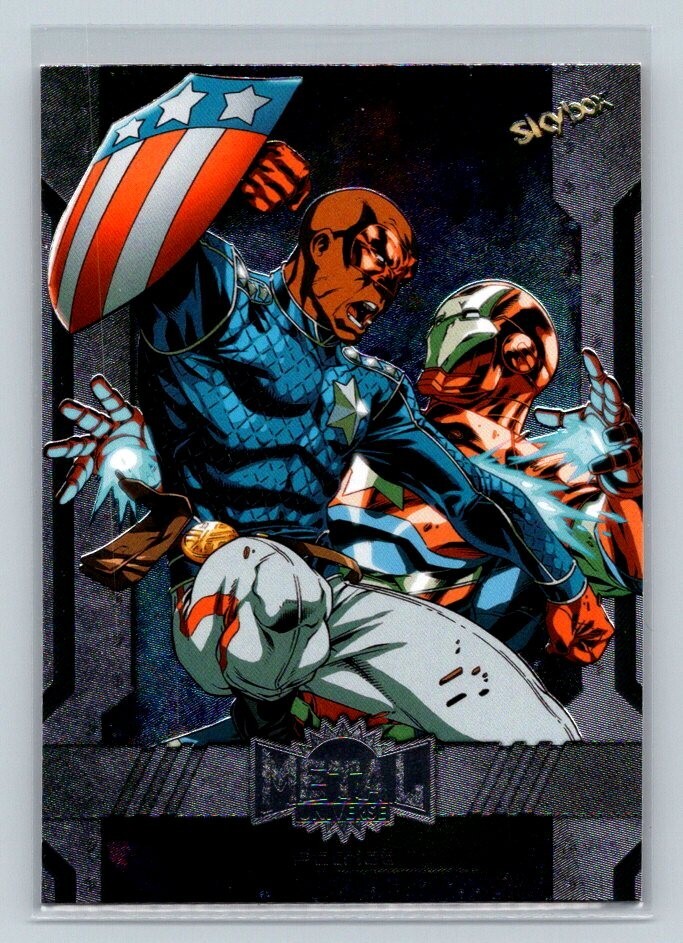 2024 Skybox Marvel Metal Universe Avengers #89 Patriot Trading Card