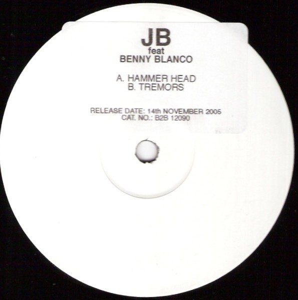 JB Feat Benny Blanco - Hammer Head - 12" - NM or M- - 4323743517