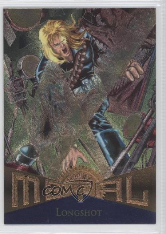 Fleer Marvel Metal Longshot 1995 #102 02v3