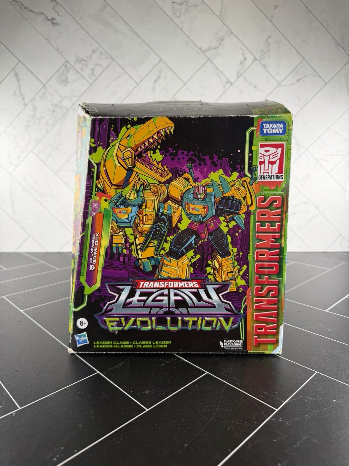 Hasbro Transformers Legacy Evolution G2 Universe Leader Class Grimlock Esclusivo