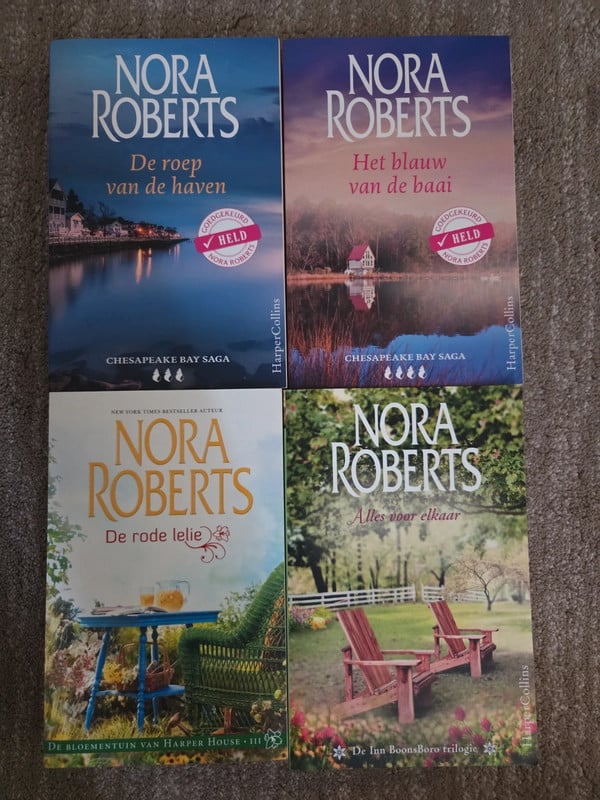 Nora Roberts 4 books in Dutch