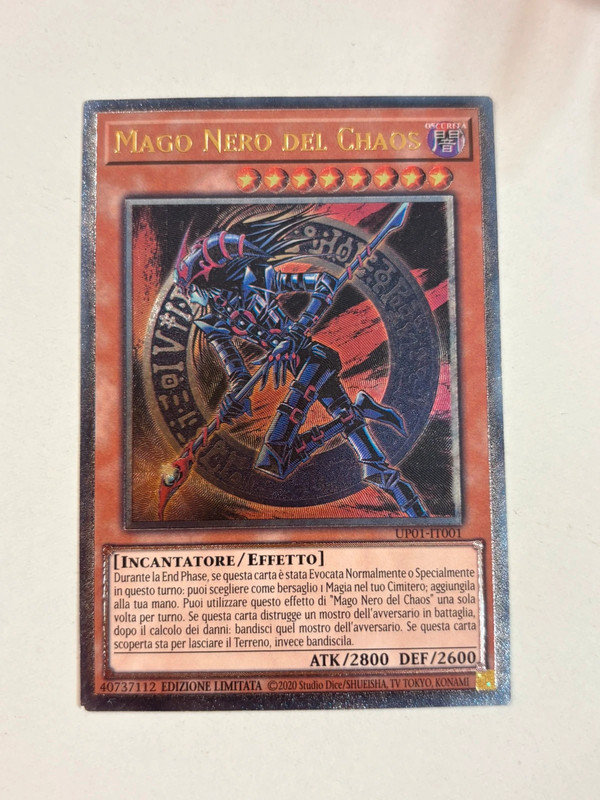 Yu-gi-oh! Mago nero del chaos ultimate da up01