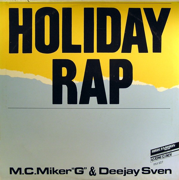 MC Miker G. & DJ Sven - Holiday Rap (12", Single) (Very Good Plus (VG+)) - 43542